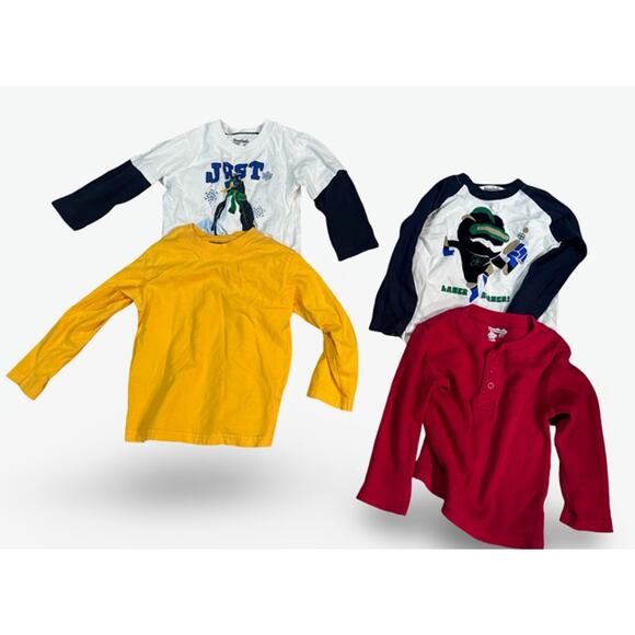 Lot of 4 Garanimals Toddler Shirts – Size 3T – Long Sleeve - Picture 1 of 2